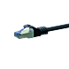 CAT6a S/FTP (PIMF) patch-kaapeli 5m musta