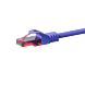 UTP CAT6 patch-kaapeli 10m violetti - 100% kuparia