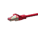 CAT6 S/FTP (PIMF) patch-kaapeli 3m punainen