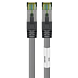 Cat8 S/FTP (PIMF) patch-kaapeli 1m harmaa