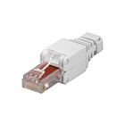 DANICOM UTP CAT6 työkaluton RJ45-liitin - joustavaan ja jäykään ytimeen