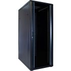 32U palvelinkaappi lasiovella 600x1000x1600mm (LxSxK)