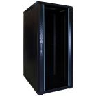 27U palvelinkaappi lasiovella 600x800x1400mm (LxSxK)
