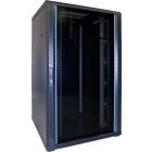 27U palvelinkaappi lasiovella 800x800x1400mm (LxSxK)