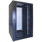27U palvelinkaappi rei'itetyllä ovella 800x800x1400mm (LxSxK)