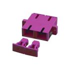 Monimuotoliitäntä SC-SC duplex violetti