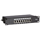10 tuuman CAT6 FTP patch -paneeli - 8 porttia