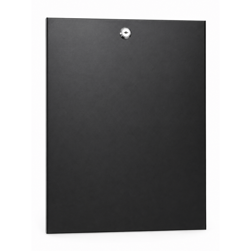 12U sivupaneeli 10" palvelinkaapeille - 450 mm syvä, lukolla
