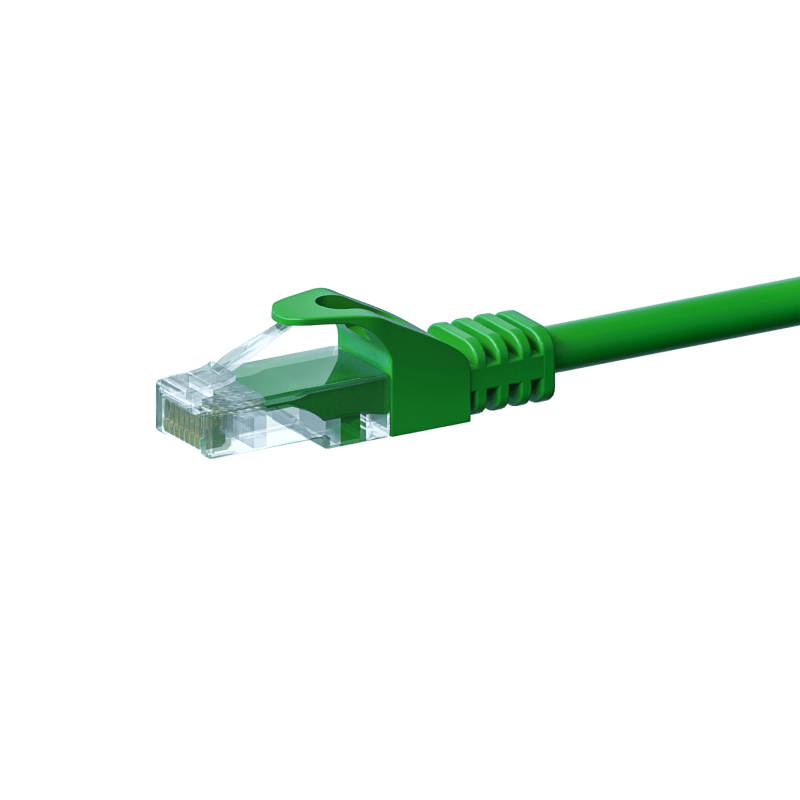 UTP CAT5e patch-kaapeli 2m vihreä - 100% kuparia