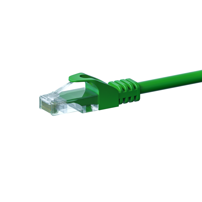 UTP CAT5e patch-kaapeli 5m vihreä - 100% kuparia