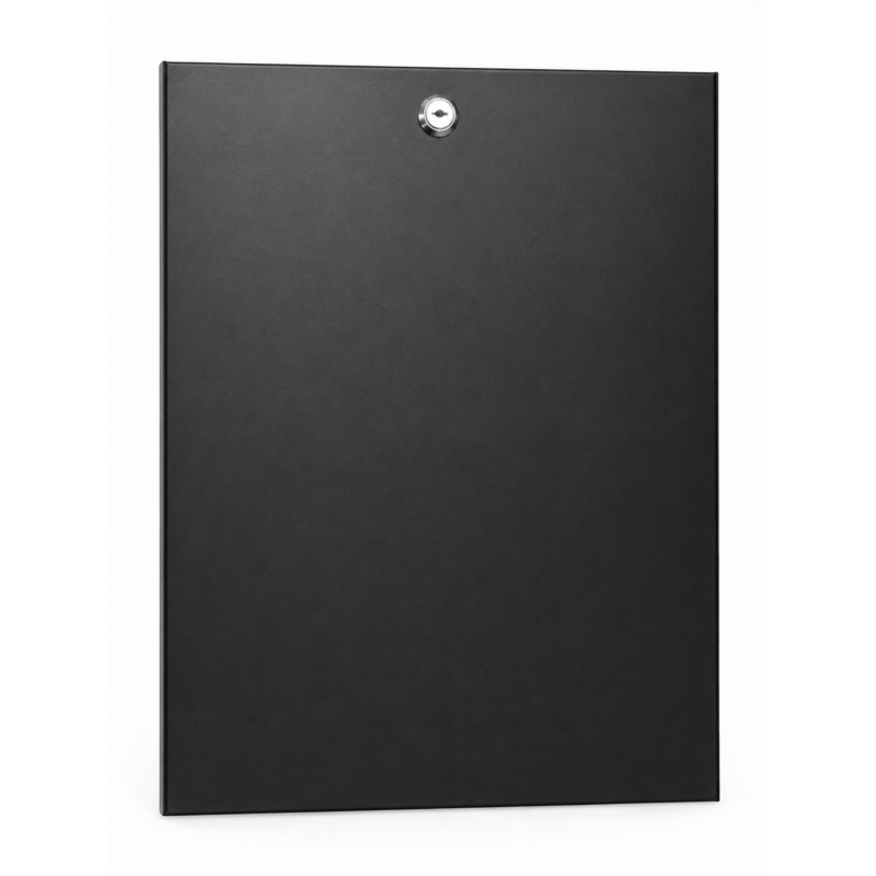 6U sivupaneeli 10" palvelinkaapeille - 450 mm syvä, lukolla