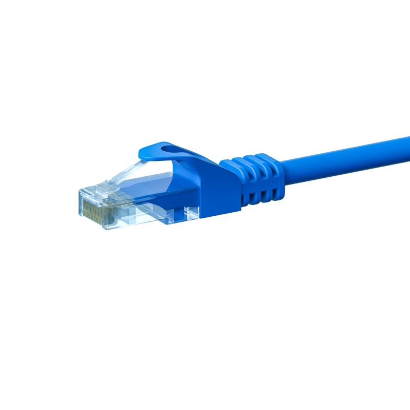 UTP CAT5e patch-kaapeli 15m sininen - 100% kuparia