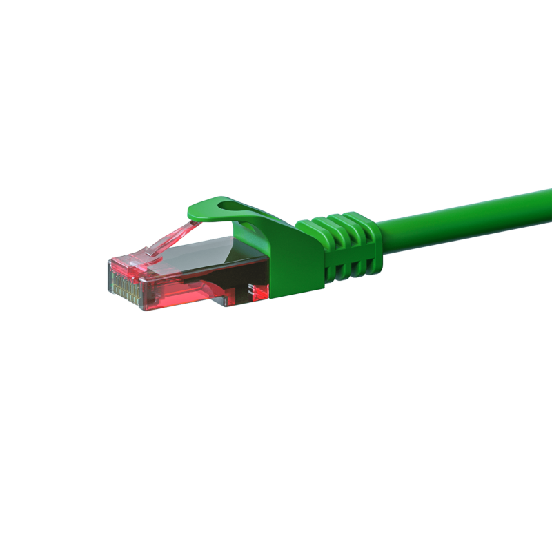 UTP CAT6 patch-kaapeli 20m vihreä - 100% kuparia