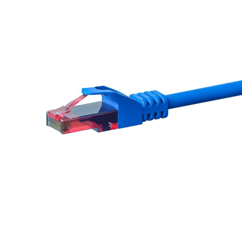 UTP CAT6 patch-kaapeli 30m sininen - 100% kuparia