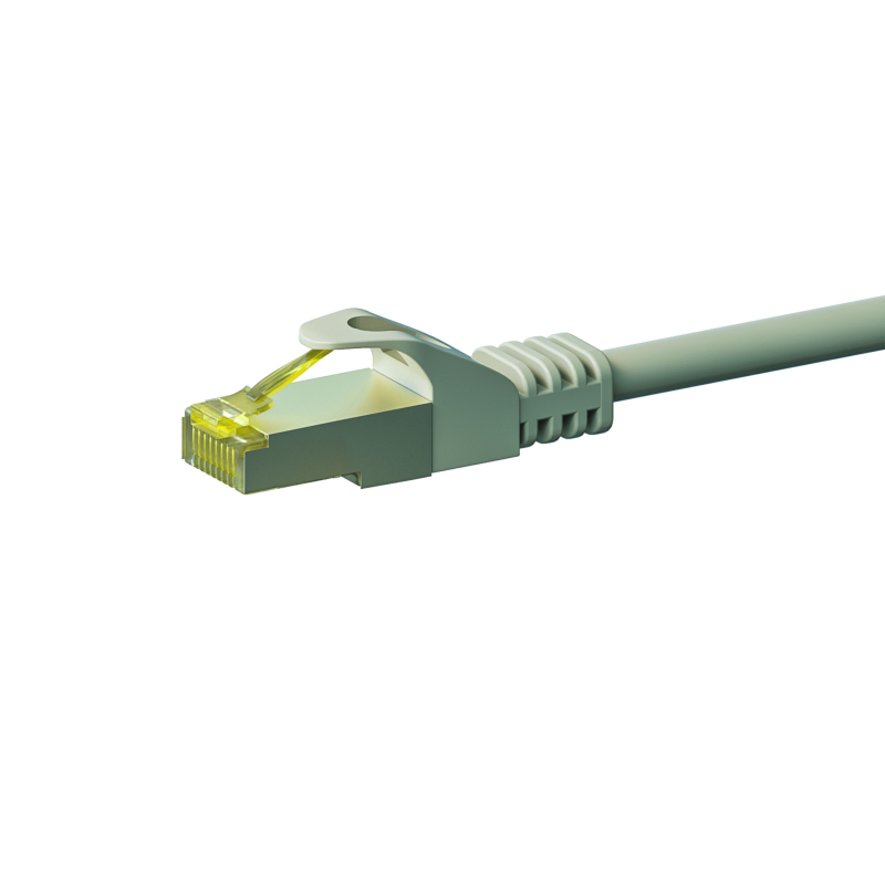 Cat7 S/FTP (PIMF) patch-kaapeli 50m harmaa