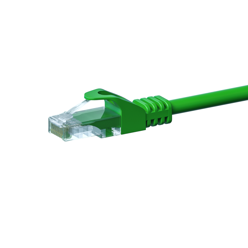 CAT5e UTP patch -kaapeli 3m vihreä - CCA