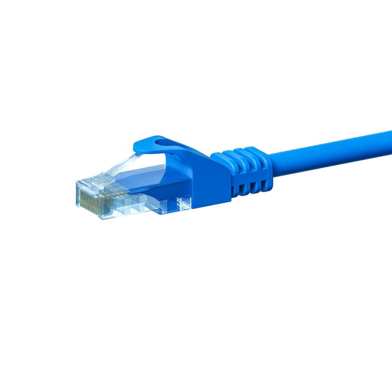 CAT5e UTP patch -kaapeli 3m sininen - CCA