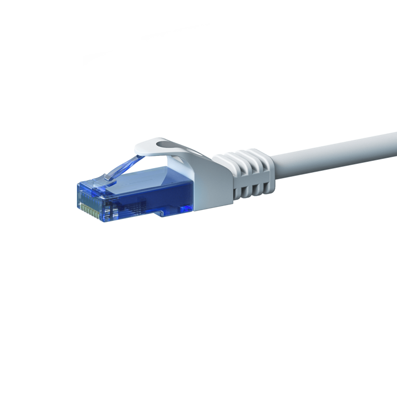UTP CAT6a patch-kaapeli 3m valkoinen - 100% kuparia