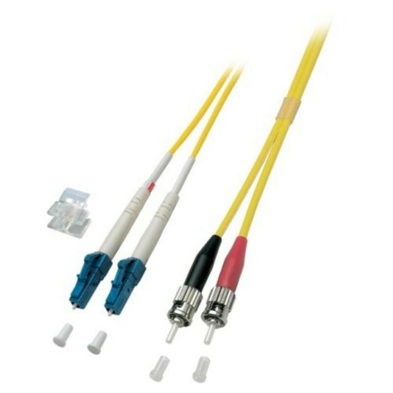 OS2 duplex valokaapeli LC-ST 0,50m