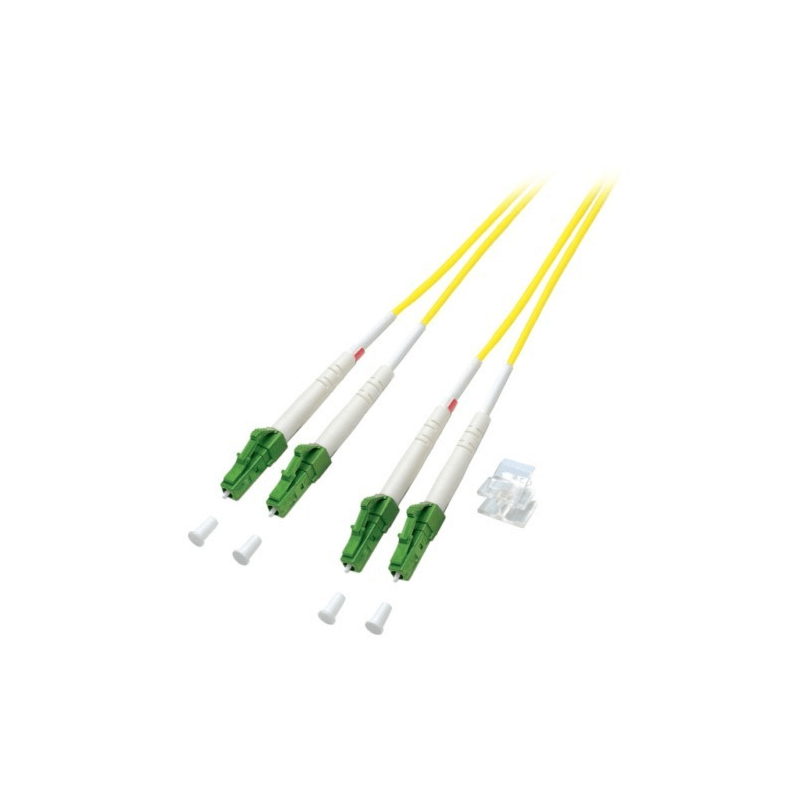 OS2 duplex valokuitukaapeli LC/APC-LC/APC 7,50m
