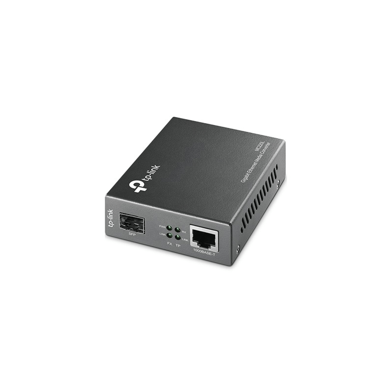 Kuituoptinen muunnin TP-Link MC220L SFP-moduuleille yksi-/monimuoto