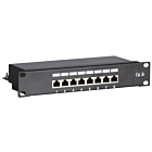 10 tuuman CAT5e FTP-kytkentäpaneeli - 8 porttia