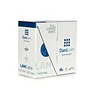 DANICOM CAT6 UTP 305 m kaapeli rullalla joustava - PVC (Fca)