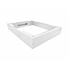 Jalusta 19 tuuman palvelinkaapeille 800x1000x150 mm (LxSxK) - Valkoinen