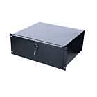 19 tuuman lukittava metallilaatikko - 4U