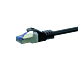 CAT6a S/FTP (PIMF) patch-kaapeli 5m musta