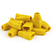 DANICOM RJ45 Kaapeliläpivienti Keltainen - 10 kpl