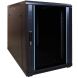 15U minipalvelinkaappi lasiovella 600x1000x860mm (LxSxK)