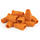 DANICOM RJ45 Kaapeliläpivienti Oranssi - 10 kpl