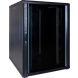 22U palvelinkaappi lasiovella 800x1000x1200mm (LxSxK)