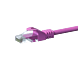 UTP CAT5e patch-kaapeli 10m pinkki - 100% kuparia
