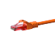 UTP CAT6 patch-kaapeli 20m oranssi - 100% kuparia