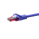 UTP CAT6 patch-kaapeli 10m violetti - 100% kuparia