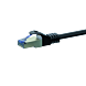 CAT6a S/FTP (PIMF) patch-kaapeli 20m musta