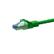 CAT6a S/FTP (PIMF) patch-kaapeli 10m vihreä