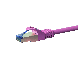 CAT6a S/FTP (PIMF) patch-kaapeli 30m pinkki
