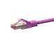 CAT6 S/FTP (PIMF) patch-kaapeli 0,25 m pinkki