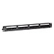 CAT6 UTP patch -paneeli - 24 porttia