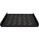 Raskas hylly 600 mm syvälle palvelinkaappiin - 1U (100 kg)