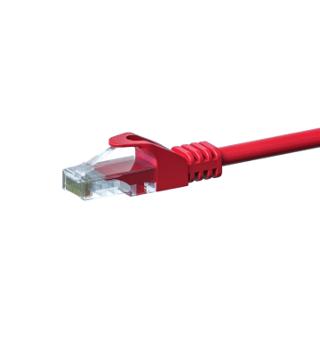 CAT5e UTP patch -kaapeli 5m punainen - CCA