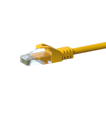 CAT6 UTP patch -kaapeli 5m keltainen - CCA