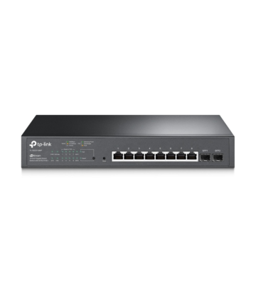 TP-Link 10-porttinen JetStream 2210MP hallittu älykäs PoE-kytkin