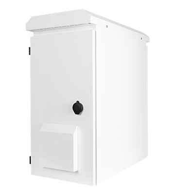 6U ulkoseinäkaappi pystyasennukseen IP55 - 600x280x600mm (LxSxK)