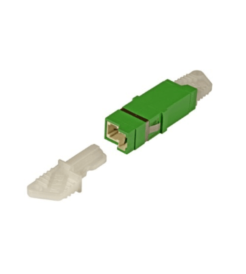 Yksimuotoinen keystone-kytkin E2000-E2000 simplex vihreä