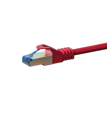 CAT6a S/FTP (PIMF) patch-kaapeli 5m punainen