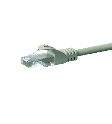UTP CAT5e patch-kaapeli 50m harmaa - 100% kuparia